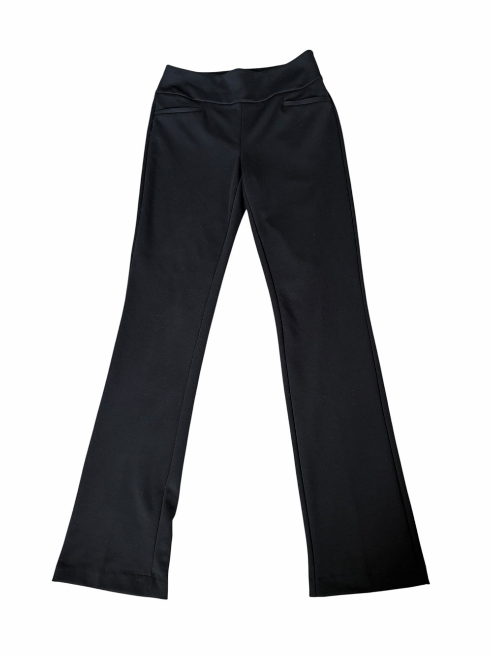 New York & Company Black Bootcut Ponte Pants Size S Tall